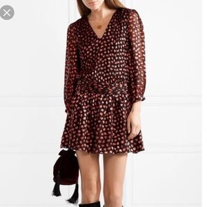 Alice + Olivia Tessie drop waist dress